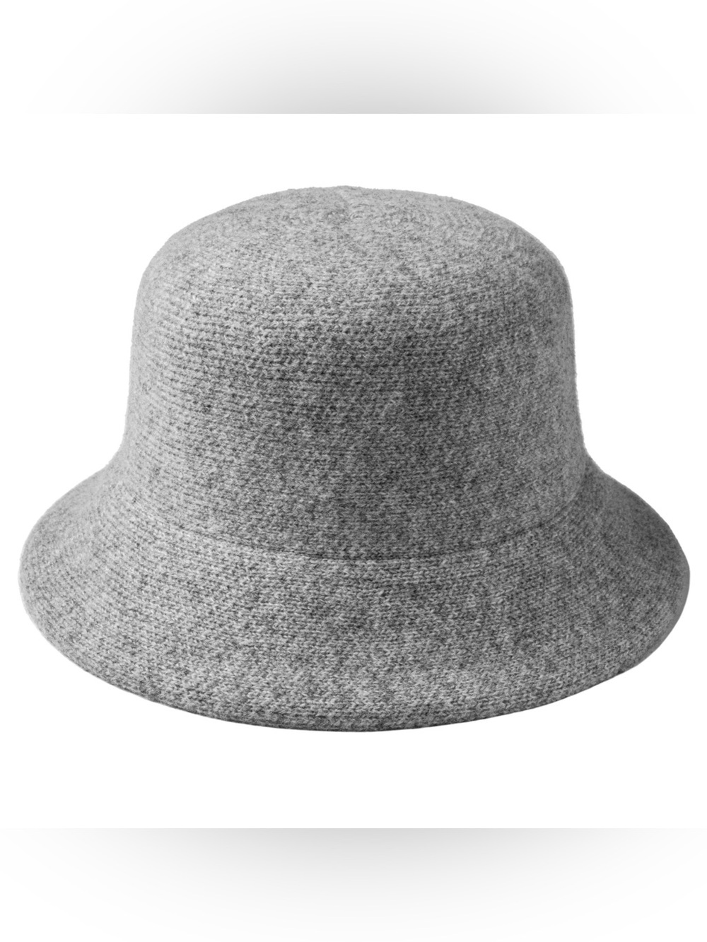 NWT Britt’s Knits Cloche Style Adjustable Vintage Bucket Hat, Gray, one size